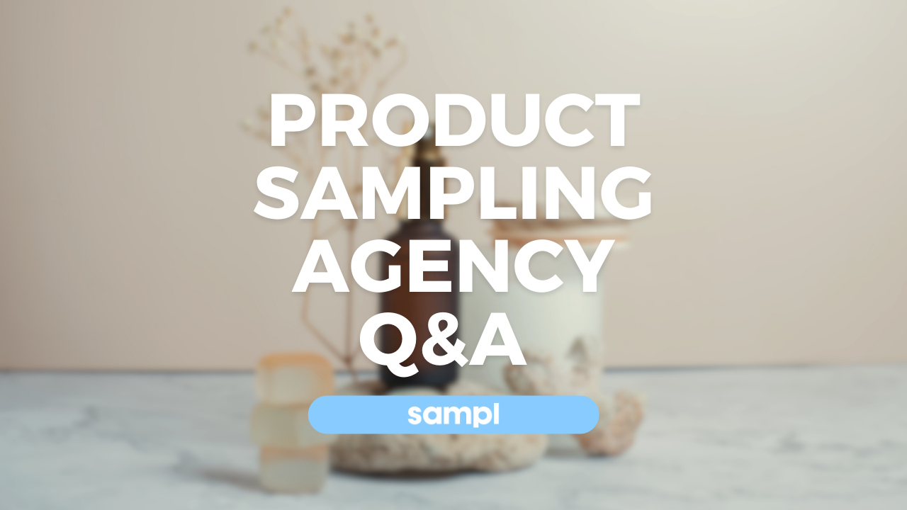 product sampling agency q&a